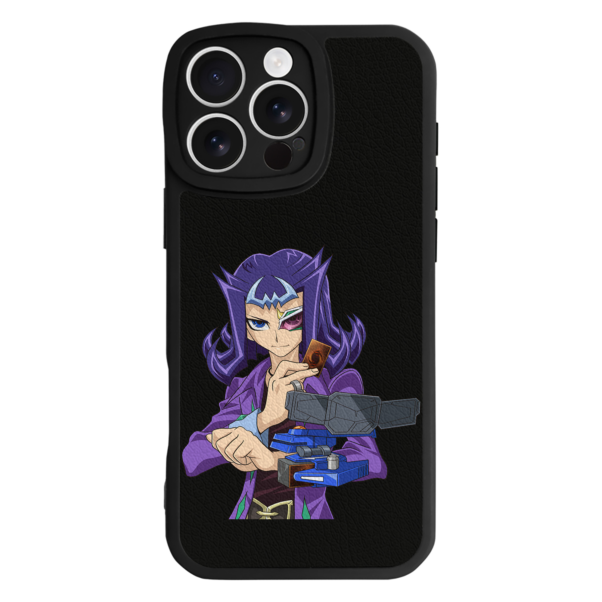 遊☆戯☆王 Yu-Gi-Oh! 【iPhone 16シリーズ対応】シリコンスマホケース（レザー調） 材質：シリコン